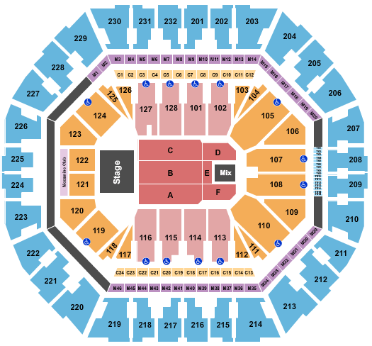 Oakland Arena Hans Zimmer Seating Chart